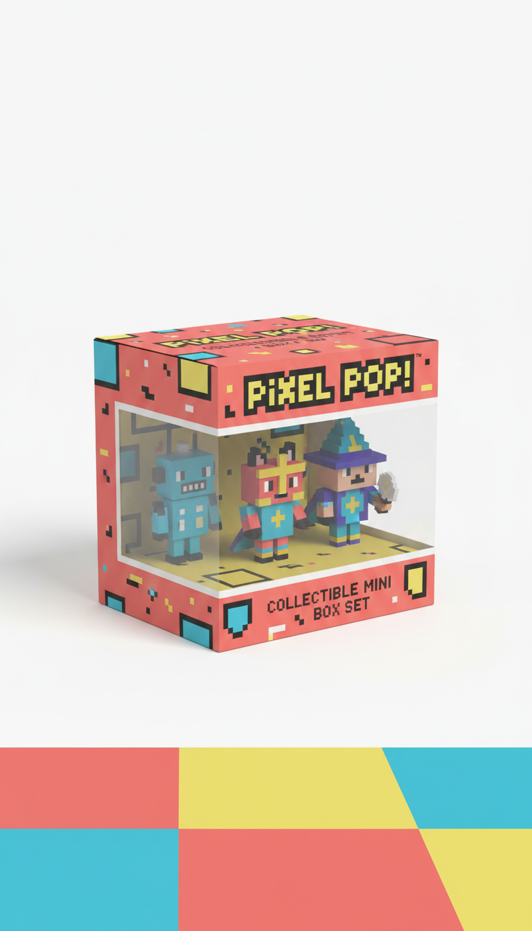Pixel Pop! Mini Collectible Box Set
